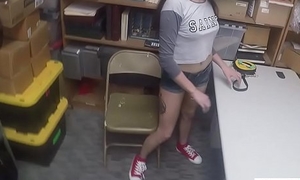 Perverted cops team-fucked a midget teen seeking felony