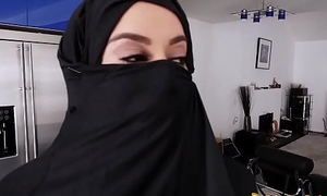 Muslim prex slut pov sucking and riding cock in burka